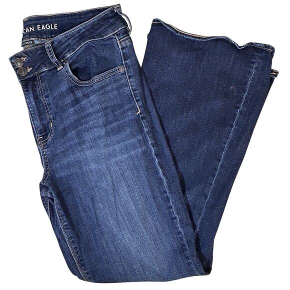 american eagle artist flare jeans Super Stretch 14xs - Picture 1 of 9